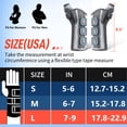 thumbnail image 3 of Muñequera con férula con espina en el pulgar para la tenosinovitis de De Quervain, el túnel carpiano, la tendinitis y la artritis, 3 of 6