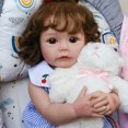 thumbnail image 2 of Besiletre Lifelike Reborn Baby Dolls 18 Inch Realistic Newborn Girl Doll with Clother & Accessories Best Birthday Set for Girls Age 3+, 2 of 5