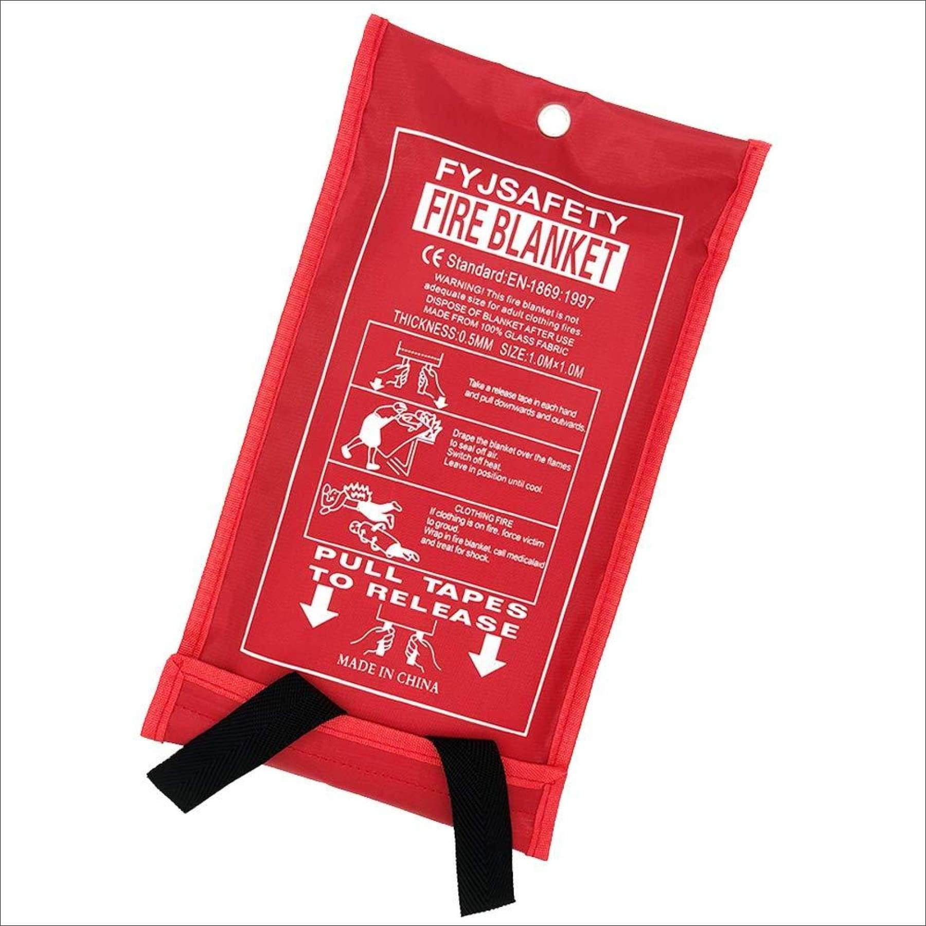FYJENNICC Fire Blanket Emergency Survival Fiberglass Shelter Safety Cover for The Kitchen ...