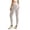 Z-Beige95, variant on Womens Athletic Leggings High Waist Ankle Length Tight Solid Color Seamless Yoga Pants Ladies Slim-Leg Workout Fitness Bottoms
