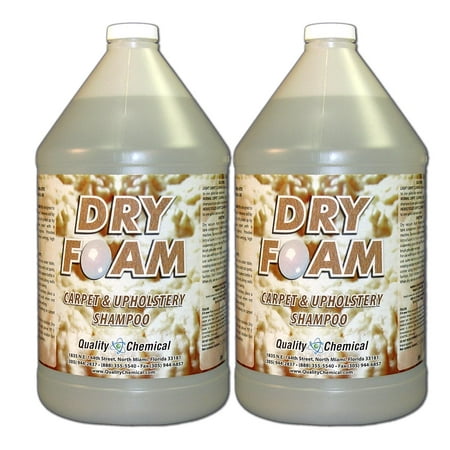 Dry Foam Carpet and Upholstery Shampoo - 2 gallon (Best Shampoo Without Chemicals)