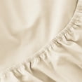 thumbnail image 4 of Mainstays 300 Thread Count Easy Care Percale Fitted Sheet, Papyrus Beige, Full, 4 of 9