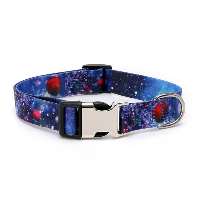 HLONK Comfortable Ethnic Style Pet Collar Breathable Adjustable Training Necklace for Small to Large Dogs