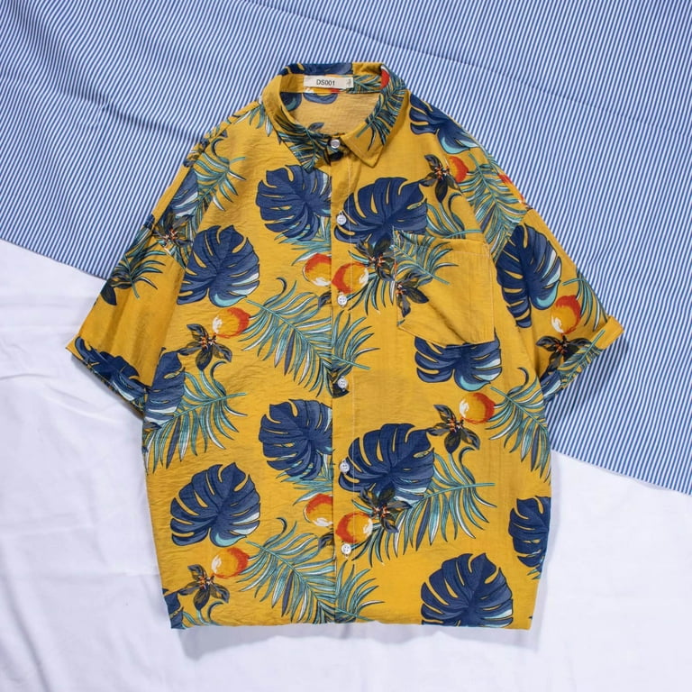 Vintage Men's T-Shirt - Yellow - L