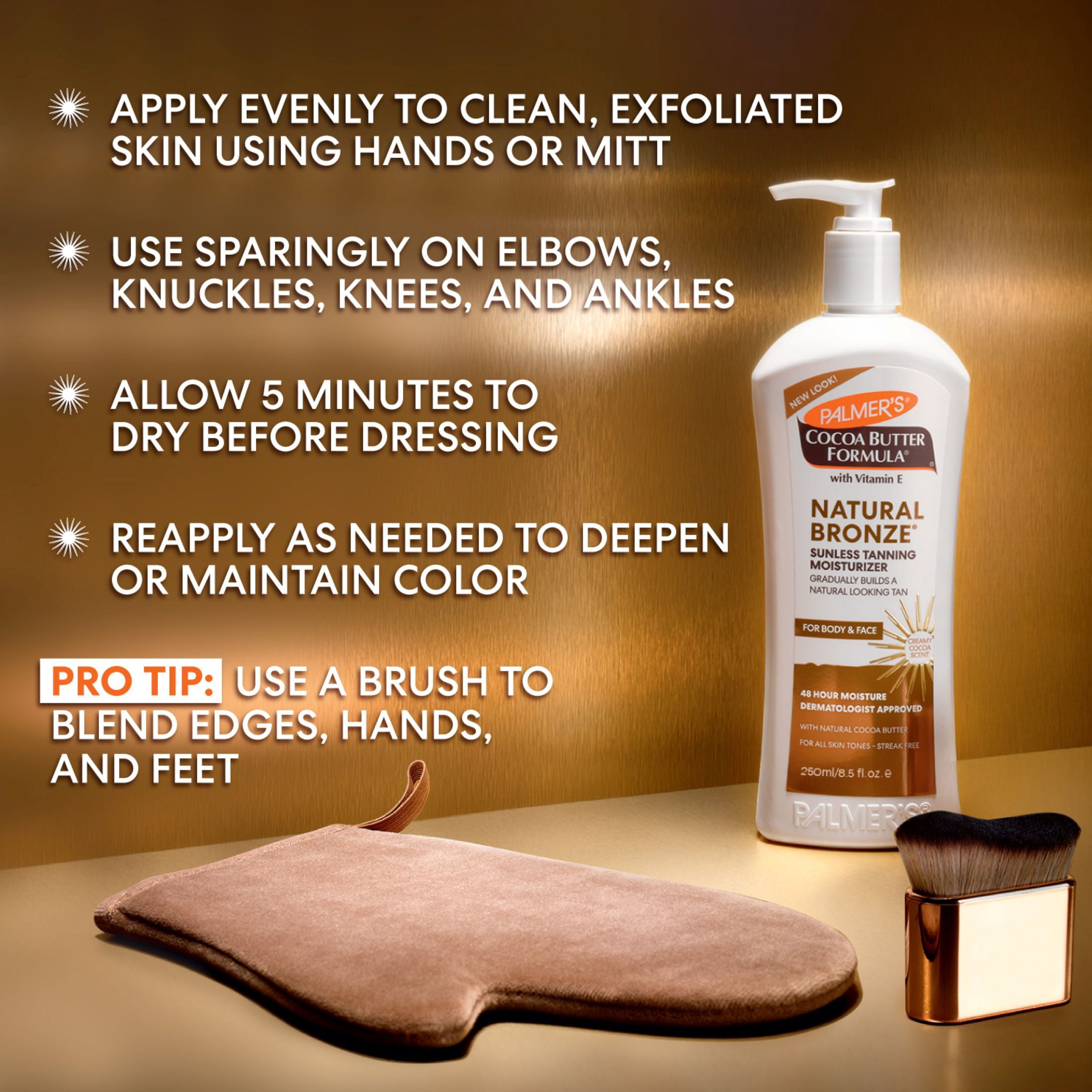 Palmer's Cocoa Butter Formula Natural Bronze Body Lotion, 8.5 fl