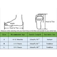 thumbnail image 4 of Baby Boys Girls Toddlers Indoor First Walkers Patchwork Slipper Shoes Anti-slip Socks Booties Cute, 4 of 4