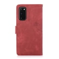 thumbnail image 7 of Nalacover Slim Wallet Case for Samsung Galaxy S20 Plus, for Women Men, Embossed Pattern PU Leather Shockproof Magnetic Clasp Credit Card Slots Flip Kickstand Phone Case+Wrist Strap,Red, 7 of 7