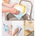 thumbnail image 3 of Microfiber Cleaning Cloth Roll, 50-Sheet Pack,Tear-Off Reusable Commercial Wipes, Lint-Free Cloths for Home, Kitchen, and Car Cleaning, 9.84 × 9.84 in, 3 of 7