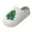 White, variant on Qicasul Women's slipper Winter Cute Thermal Christmas tree Slippers Indoor Floor Non Slip Slippers Coffee US Size:10