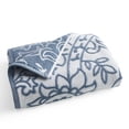 thumbnail image 3 of Better Homes & Gardens Sheared Paisley Bath Towel, Blue Linen, 3 of 3