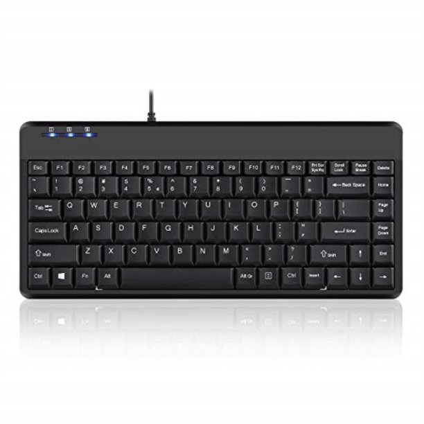 perixx periboard409h, mini keyboard with usb port 12.40x5.79x0.79