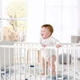 thumbnail image 4 of Sweet Jojo Designs Celestial Navy Blue Gold and White Fitted Crib Sheet, 4 of 6