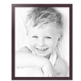 thumbnail image 2 of ArtToFrames 22" x 28" Cherry Picture Frame, 22x28 inch Red Wood Poster Frame (WOM-4095), Pack, 2 of 8