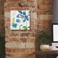 thumbnail image 5 of Epic Graffiti 'Blue And Green Garden III' by Lisa Audit, Canvas Wall Art, 12"x12", 5 of 8