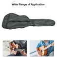 thumbnail image 3 of Waterproof Full Size Acoustic Guitar Bag Padded Backpack Carry Case 41in, Guitar Accessories, 3 of 10