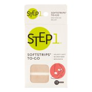 ProFoot Step 1 Softstrips To-Go Microfiber Moleskin, 11 Ct