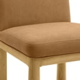 thumbnail image 4 of TOV Furniture Tiara Cognac Velvet Oak Dining Chair, 4 of 7