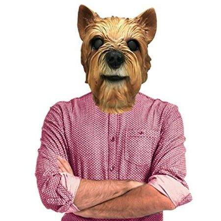 Yorkie Yorkshire Terrier Dog Costume Face Mask - Off the Wall Toys Kennel
