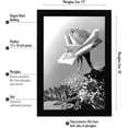 thumbnail image 2 of Americanflat Marco Para Póster De 12 X 18 Con Plexiglás Pulido, Marco De Fotos Negro Con Madera De Ingeniería, Colección Epic, Marco De Fotos Ancho Para Exhibición En La Pared, 2 of 5