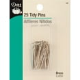 thumbnail image 2 of Dritz Tidy Pins 1.25" 25/Pkg-Nickel-plated Brass, 2 of 2