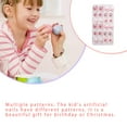 thumbnail image 3 of 1 Juego de envolturas navideñas para uñas, prensa en las uñas para niños, calcomanías artísticas para los dedos de los pies, herramienta de Pinceles de maquillaje y herramientas PNT-16-12 Minnieouse  CE011468-12, 3 of 6