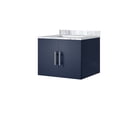 thumbnail image 3 of 24 in. W Navy Blue Vanity with Marble Top / Soft Close & Long-Lasting, 3 of 4