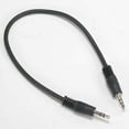 thumbnail image 1 of ACCL 1Ft 3.5mm Stereo M/M Speaker/Headset Cable, 2 Pack, 1 of 1