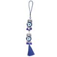 thumbnail image 2 of Adorno de búho ANGGREK de ojo azul Esmalte de Aleación de Hierro, 2 of 8