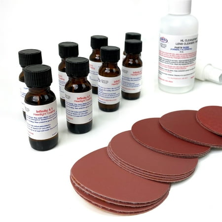 DELTA KITS Infinity 4.1 Professional Headlight Restoration Kit – Trial Size