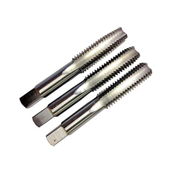 Drill America m3 x .5 High Speed Steel Metric 3 Flute Hand Tap Set, T/A Series