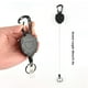 thumbnail image 3 of Llavero Retráctil, Llave Con Clip Para Cinturón ABS, Mosquetón Resistente De 2 Piezas Para Acampar, 3 of 8