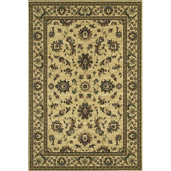 Oriental Weavers Ariana Area Rug 311I3 Ivory Persian Vines 8' x 8' Square
