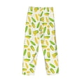 thumbnail image 3 of Lsque Cartoon Corn Print Men's Pajama Pants, Lounge Pant - Comfortable Home Wear,Elastic Waistband, Stylish Design-Small, 3 of 9