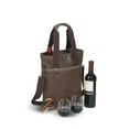 thumbnail image 1 of Picnic Plus PSM-220ES Omega Double Bottle Bag, Espresso, 1 of 1