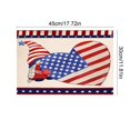 thumbnail image 3 of 4th of July Placemats, Independence Day Placemats, Heat-Resistant Cotton Linen Place Mats for Indoor Outdoor Parties Holiday Decoration, 4th of July Party Dining Decoration(A,17.7x11.8in), 3 of 6