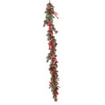 thumbnail image 5 of Christmas Wreath Artificial Flower Branch Red Berries Wreath Wall Hanging Front Door Wreaths for Xmas Party Indoor A, 5 of 8