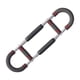 thumbnail image 4 of Ejercitador de brazos, equipo de entrenamiento de pecho, ajustable, ligero, para atletas. Rojo, 4 of 9