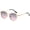 4, variant on Retro Round UV400 Stainless Steel Metal Sunglasses Women and Men Sun Glasses