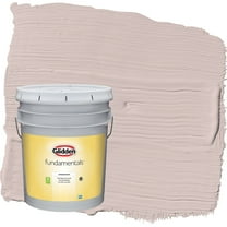 Glidden Fundamentals Just Gorgeous / Pink Flat Interior Paint, 5 Gallon