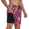 thumbnail image 2 of Fotbe Halloween Pumpkins Traje de Baño para Hombre – Shorts de Natación de Secado Rápido con Forro y Bolsillos-X-Large, 2 of 6