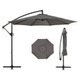 thumbnail image 3 of Sobaniilo Patio Offset Umbrella, Hanging Market Outdoor Umbrella, Patio Sun Shade with Easy Tilt Adjustment, Dark Grey, 3 of 7