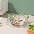 thumbnail image 5 of WINDLAND Microwave Splatter Cover Guard Lid with Handle Microwave Food Cover Clear Dish Bowl Plates Cover for Homes Kitchen, 5 of 18