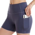 thumbnail image 2 of Women's High Waisted Yoga Pants with Pockets Tummy Control Workout Leggings, 2 of 8