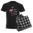 thumbnail image 6 of CafePress - Embrace Your Inner Flamingo Men's Dark Pajamas - Men's Dark Loose Fit Cotton Pajama Set, 6 of 7