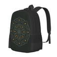 thumbnail image 2 of XMXT Travel Laptop Backpack for School Work, Mandala Pointer Background Large Capacity Bookbag Travel Bag Schoolbag Backpacks for Women Men, 2 of 9