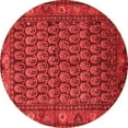 thumbnail image 1 of Ahgly Company Indoor Round Persian Red Traditional Area Rugs, 7' Round, 1 of 4