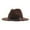 Coffee, variant on Classic Panama Fedora Hat with Wide Buckle Belt for Women Wool Floppy Baseball Caps Hats for Women Men Washed Baseball Hat Adjustable Cotton Sports Caps for Adults Outdoor Activities