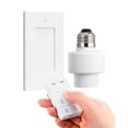 thumbnail image 1 of Conector de luz con mando a distancia DEWENWILS, atenuador, alcance de 100 m, 1 of 7
