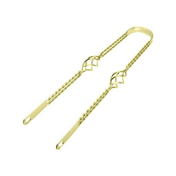 Alta Gold Cage Twisted Lowrider Bicycle Fender Braces (26")