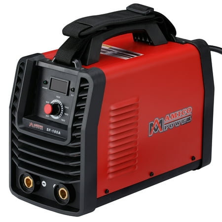 SF-180A, 180 Amp Stick ARC DC Inverter Welder, IGBT Digital Display LCD 110V & 230V Dual Voltage Welding